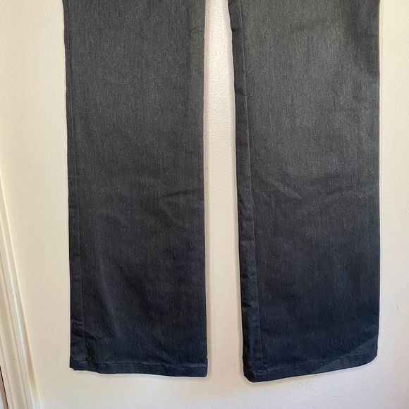 NEW WORTH woman's size 8 wide leg black career classic made in USA slacks pants - Picture 8 of 10